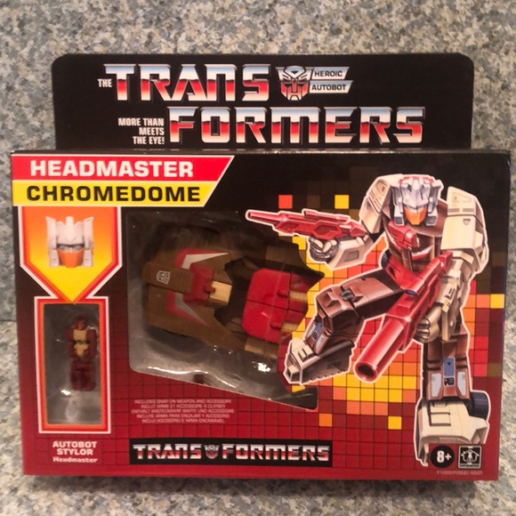 Toys Transformers Headmaster Chromedomespecial Reissue Edition From